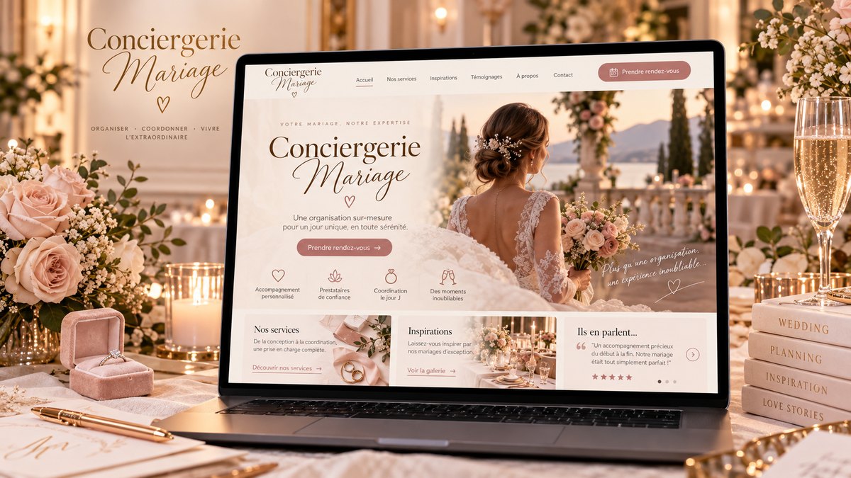 Aperçu visuel du projet Conciergerie Mariage