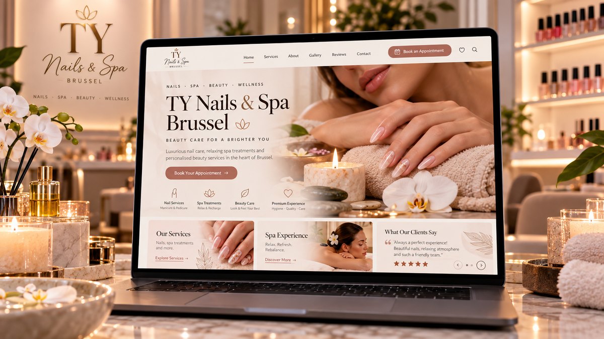 Aperçu visuel du projet TY Nails Spa Brussel